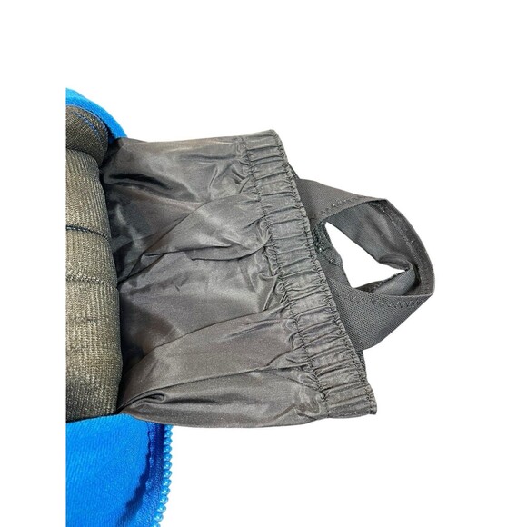 VTG 80s Profile Men’s Size 28 Blue Black Ski Pants Hong Kong Nylon Wool Stirrups - Picture 9 of 16